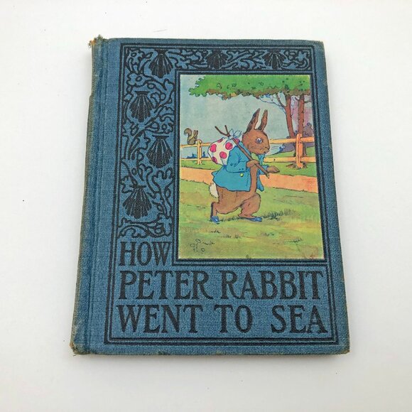 How Peter Rabbit Went to Sea 1935 Duff Graham Wee Books for Wee Folks - Picture 1 of 11